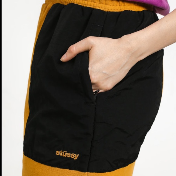 NWT Stussy Simone Contrast Pocket Fleece Skirt - Picture 5 of 11